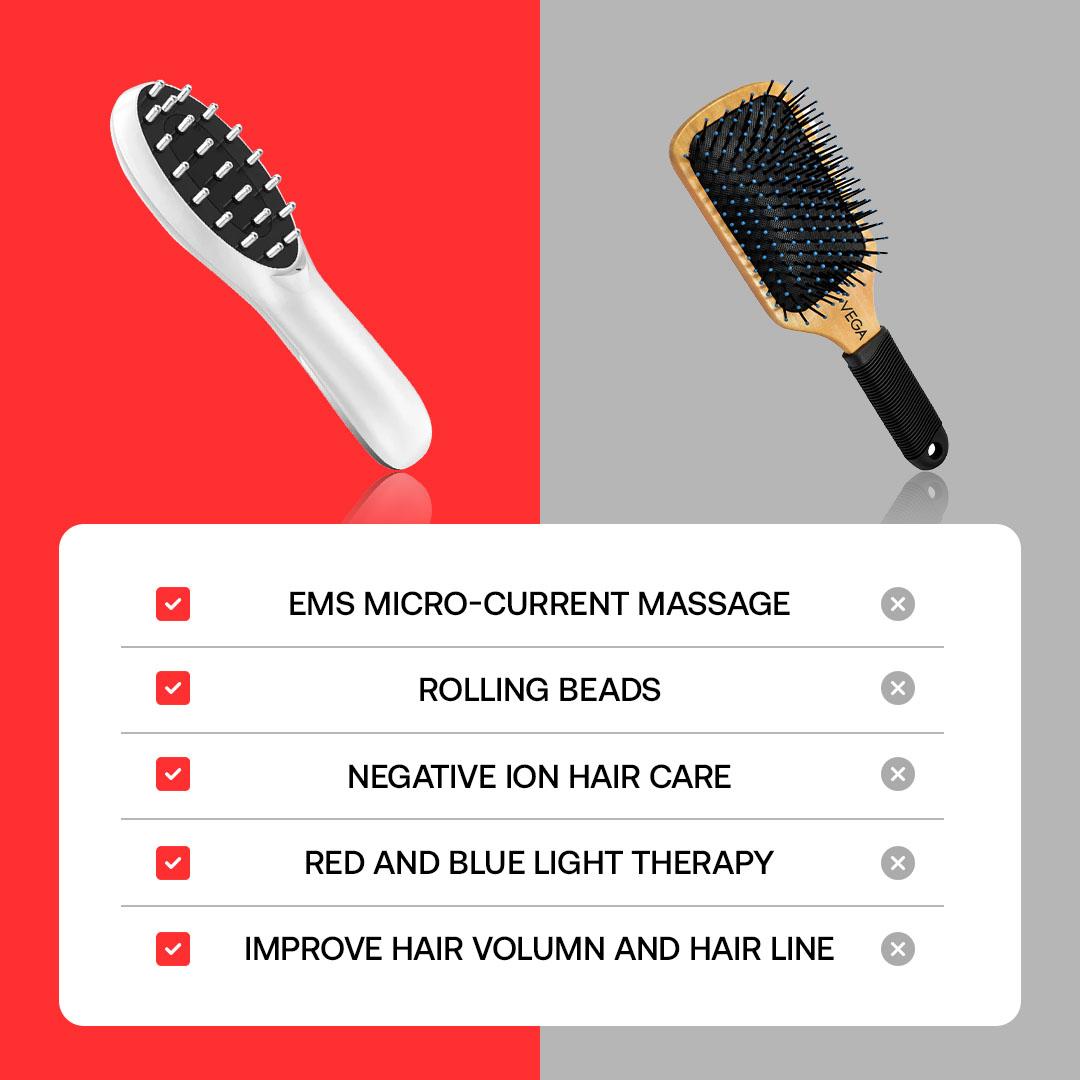 Glossy™ Red Light Therapy Hair Brush